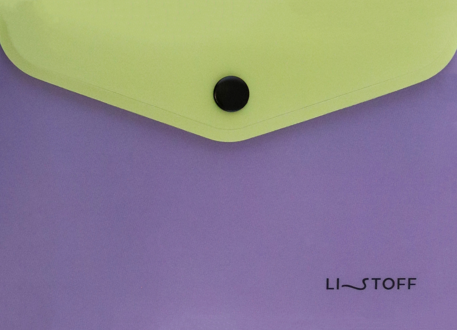 Папка конверт на кнопке А6 Colour Duet. No 2 180мкм ПКПФ60216