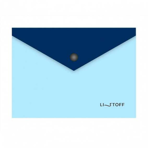 Папка конверт на кнопке А6 Colour Duet. No 3 180мкм