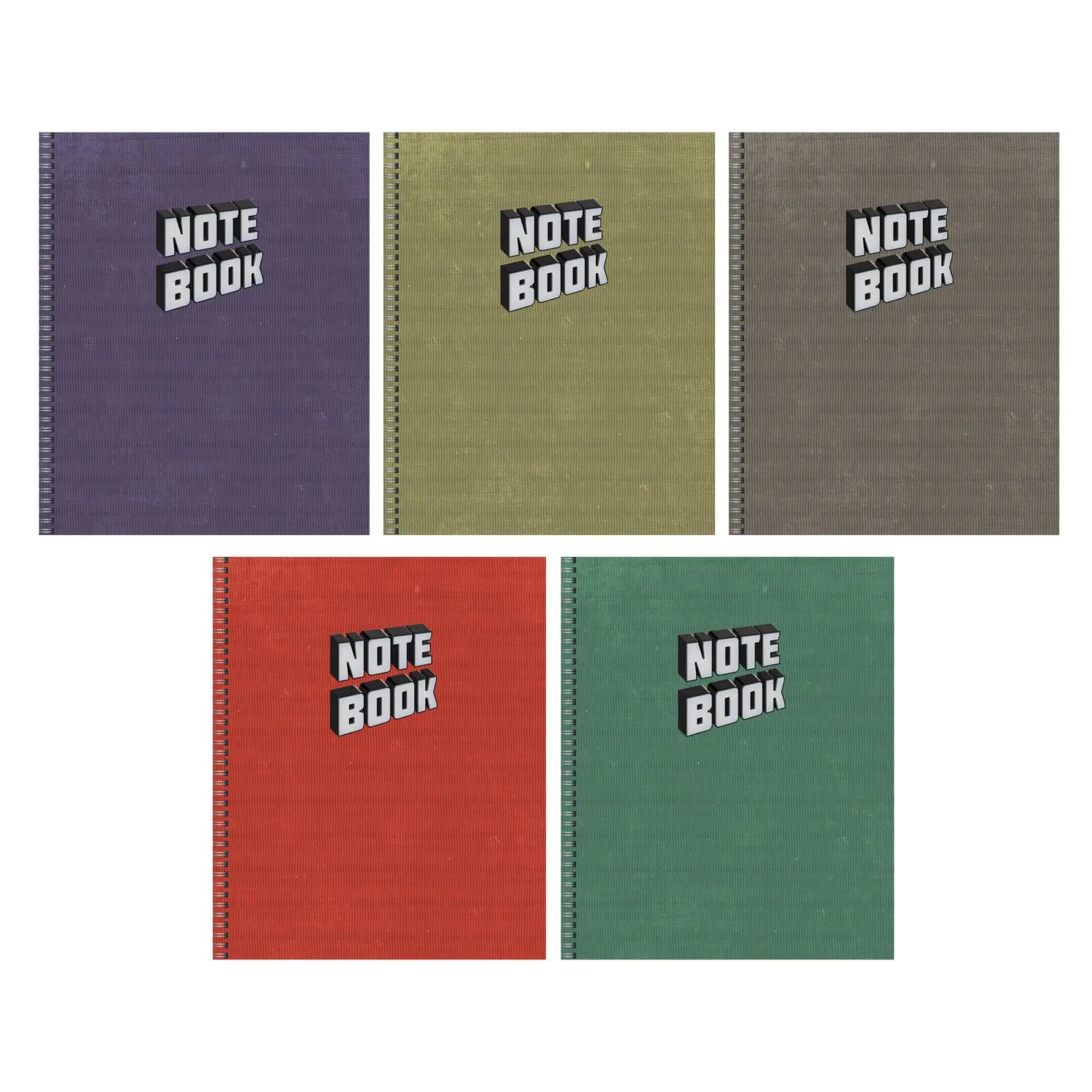 Тетрадь А5 на спирали м/обложка  48л Канц-Эксмо Monocolors ТС2Л487694