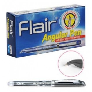 Ручка шариковая для левши Flair Angular pen F-888/черн 888