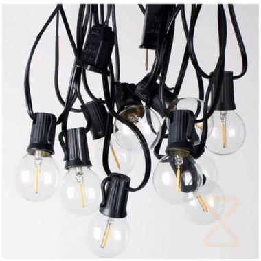 Гирлянда уличная СН  3 метра Ретро.10ламп Е12(220V) 9917