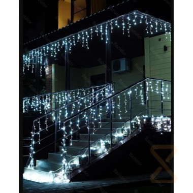 Гирлянда уличная CH Бахрома 20 метров 1200 Led БЕЛЫЙ (220V) IP65 4083