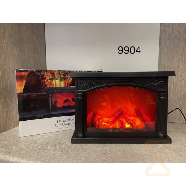 Светильник новогодний CH Камин N-2018 25х19см 9904