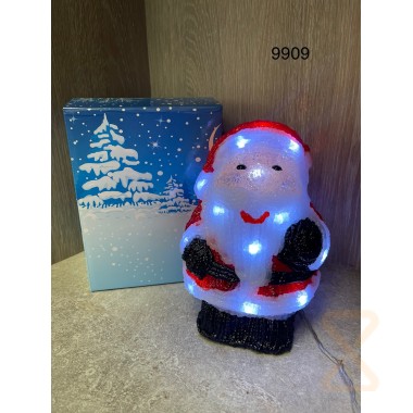 Светильник новогодний уличный CH Дед Мороз 30 см 9909