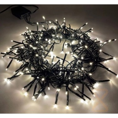 Гирлянда новогодняя CH Мишура 320 LED БЕЛЫЙ (220V) 7831