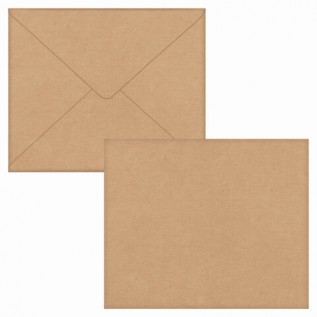 Конверт С4  крафт треугольный клапан 112365