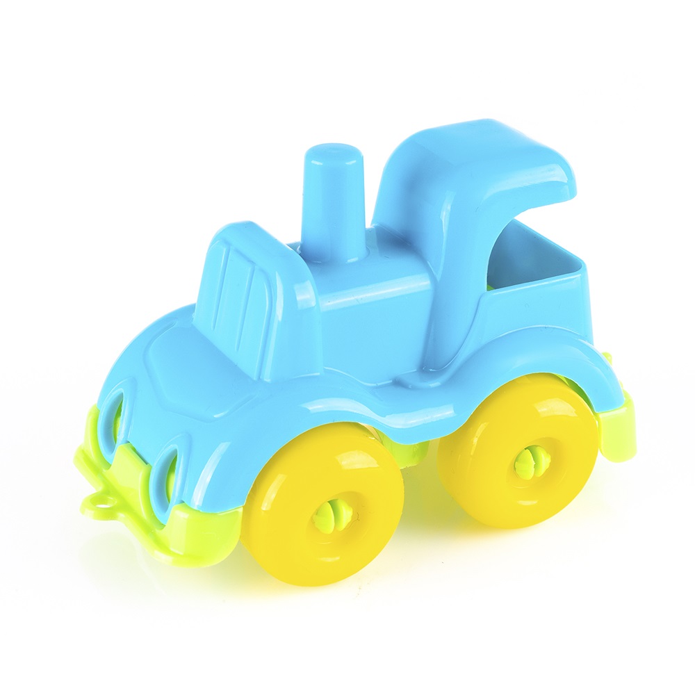 86223. Машинка паровозик "Вжух в городе" 10 см КНОПА 1/15