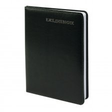 Ежедневник недатированный. А5 клетка 120л Yalong. 7БЦ ляссе темно-зеленый Классика YL-E-590/2