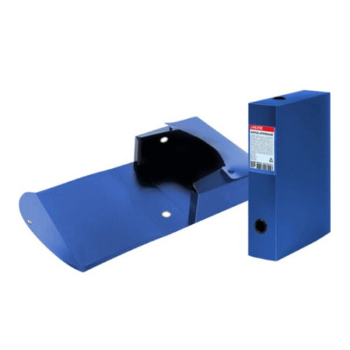 Короб архивный пластик А4 DeVente 70мм синий 3010104