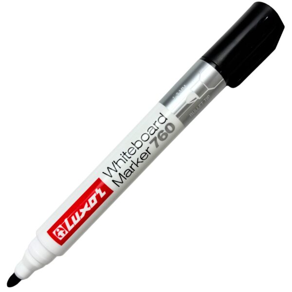 Маркер для доски черный 1-3мм Luxor 760 3391/12