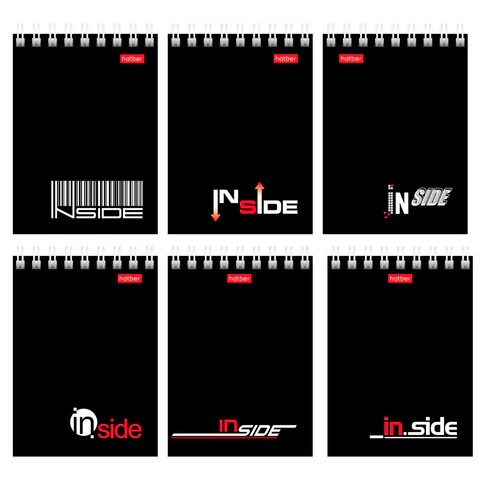 Блокнот А7 Hatber на спирали м/обложка 40л Inside 004691