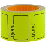 Ценник 35*25 мм 200 шт. зеленый Officespace Spt_4186