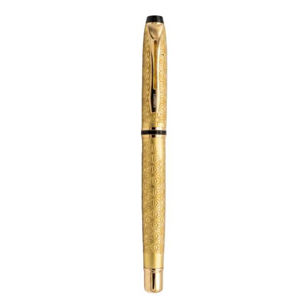 Ручка шариковая синяя 0.7мм золото Luxor TRIDENT X2 BP 210065/11102BK