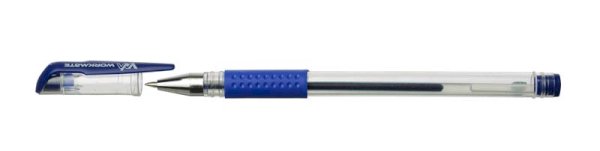 Ручка гелевая Workmate синяя 0.5мм 14-5582 Ручка гелевая Workmate синяя 0.5мм 14-5582