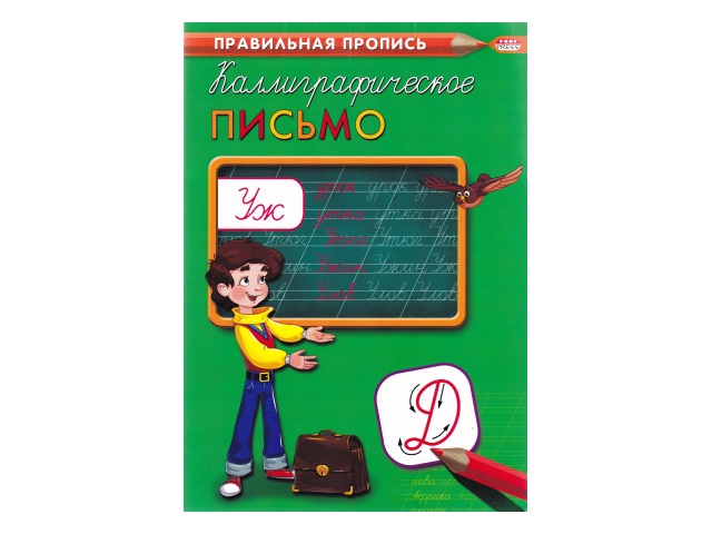 Пропись А4 8л Правильная пропись Каллиграфическое письмо Prof Press ПР-2992