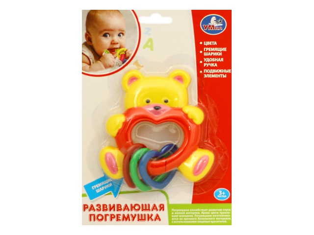 Погремушка Мишка Умка RN22