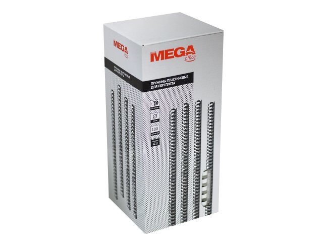 Пружины для брошюровки 16 мм белые 100 шт. ProMega 254649