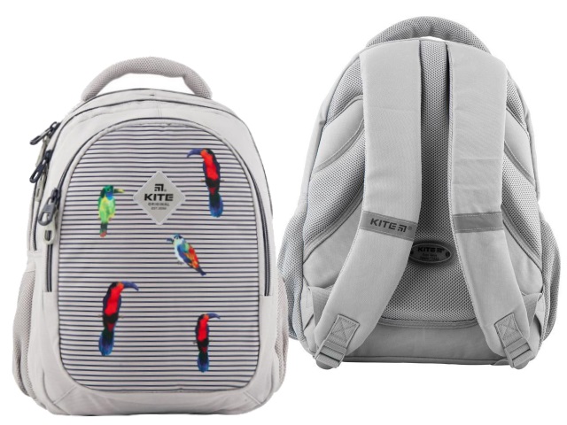 Рюкзак Kite Education 40*29*17см светло-серый K19-8001M-5