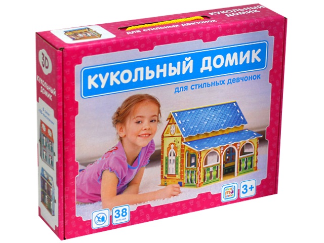 Конструктор 3D Malamalama Кукольный домик ESH27090