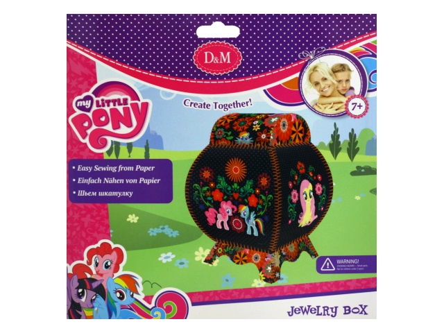 Набор для творчества Шкатулка из открыток Дружба My Little Pony DM 64962