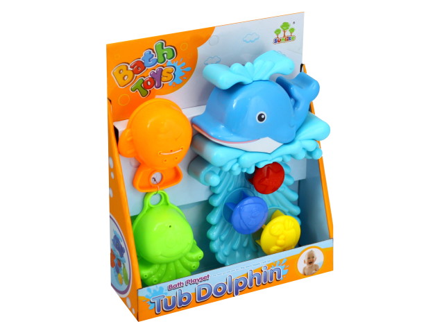 Набор для купания Дельфинчик 25см Bath Toys 1488006