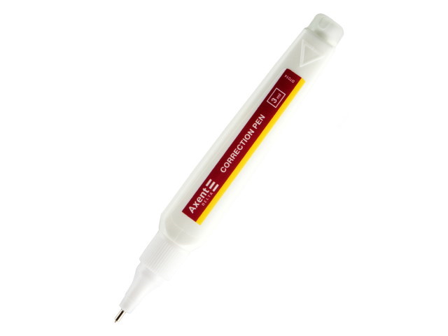 Корректор-ручка Axent  3мл спиртовой D7014