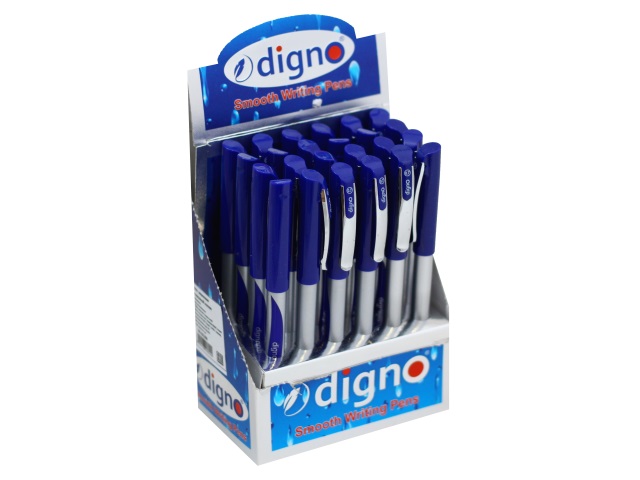 Ручка масляная Digno 4G синяя 0.7см DG-10129B