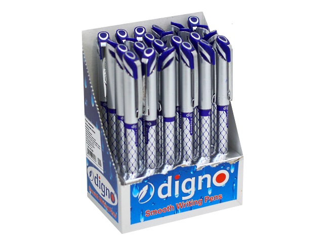 Ручка масляная Digno Fluence синяя 0.7см DG-10132B