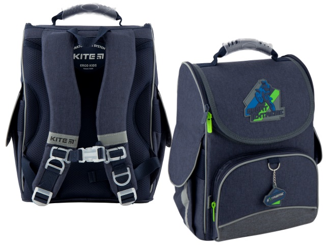 Ранец школьный Kite Education Extreme 35*25*13см синий K20-501S-4