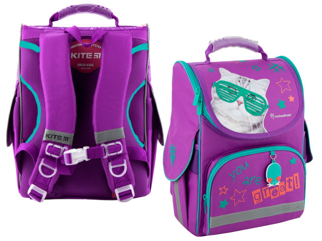 Ранец школьный Kite Education 35*25*13см фиолетовый R20-501S