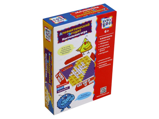 Настольная игра Арифметический эрудит Kribly Boo 65666