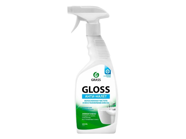 Моющее средство для сантехники  600 мл Grass Gloss Анти-налет 221600