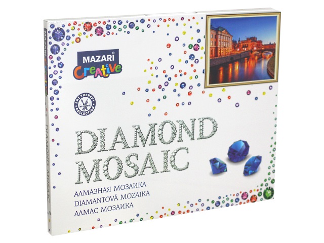 Алмазная мозаика 40*50см Mazari Вечерний канал M-11292