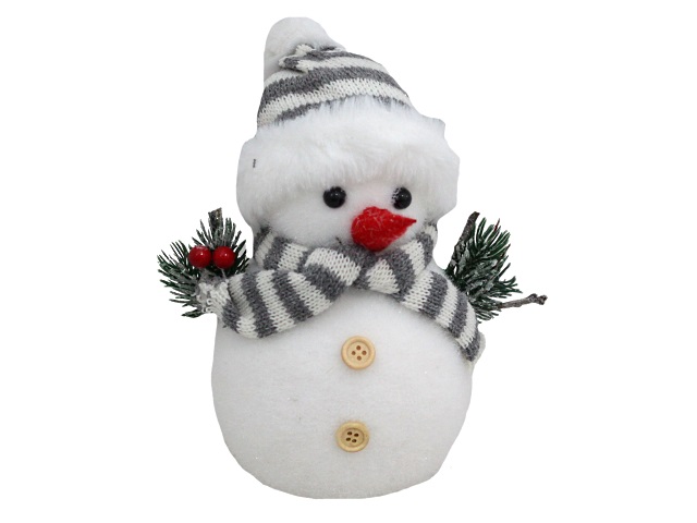 Сувенир новогодний Красивый снеговик 21см Miland НУ-0486