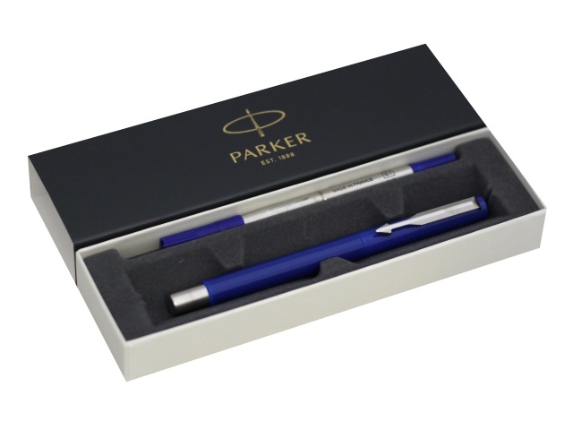Ручка Parker роллер Vector Standard синяя 0.7мм синий корпус 2025418