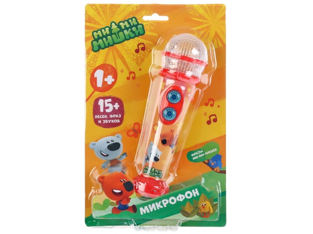Микрофон на батарейках Мимимишки Умка HT834-R