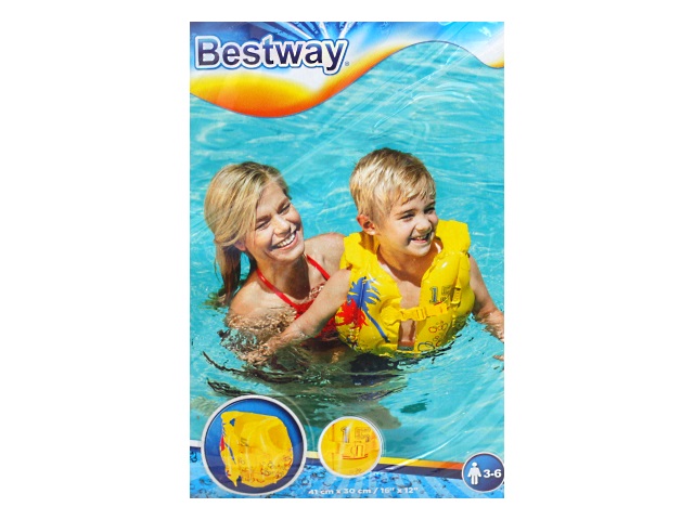 Жилет Bestway 3-6 лет 30*41см Tropical 32069