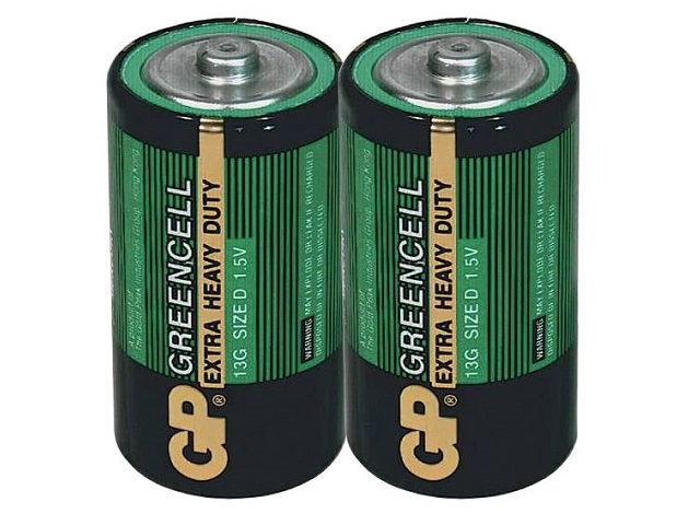 Батарейка бочка GP R20 G13 1.5V Greenсell солевая