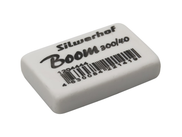 Ластик Silwerhof Boom 300/40 35.5*23*8см белый 1204444