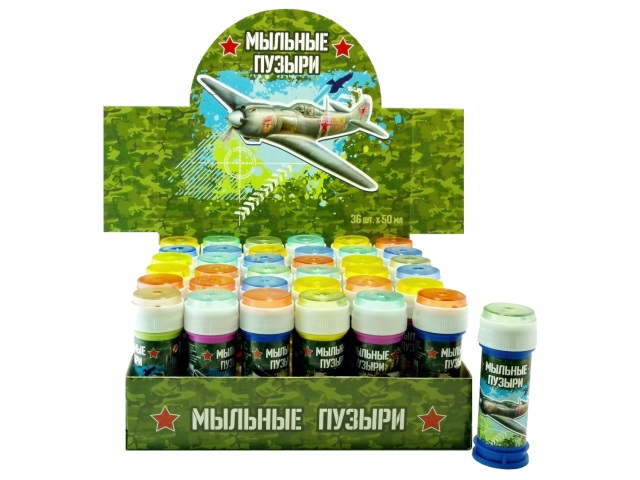 Пузыри мыльные  50мл Оружие победы 415