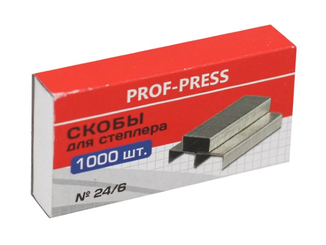 Скоба №24/6 Prof Press 1000 шт. СС-4183