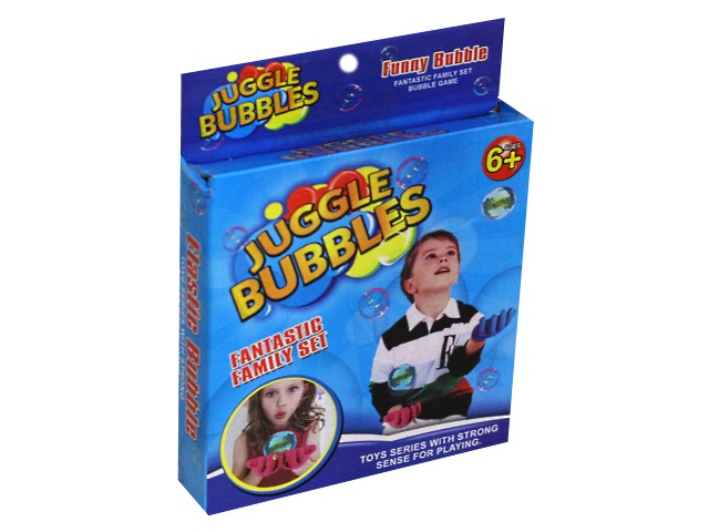 Пузыри мыльные нелопающиеся Juggle Bubbles Жонглирование пузырями с перчаткой TS019