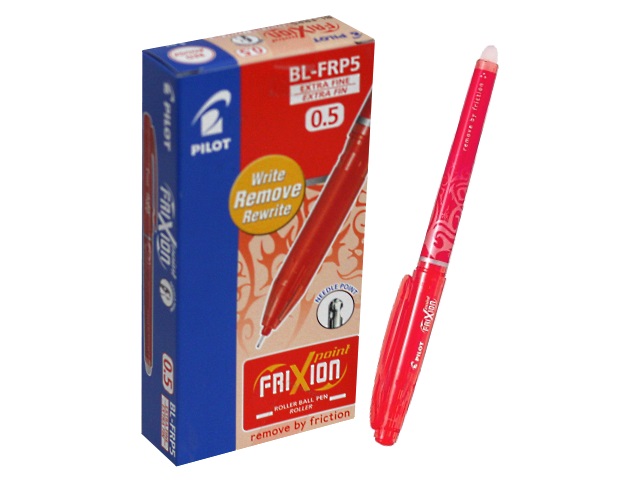 Ручка пиши-стирай Pilot 0.5мм красная гелевая BL-FRP5-R