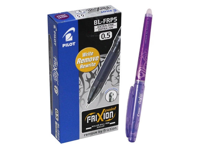 Ручка пиши-стирай Pilot 0.5мм фиолетовая гелевая BL-FRP5-V