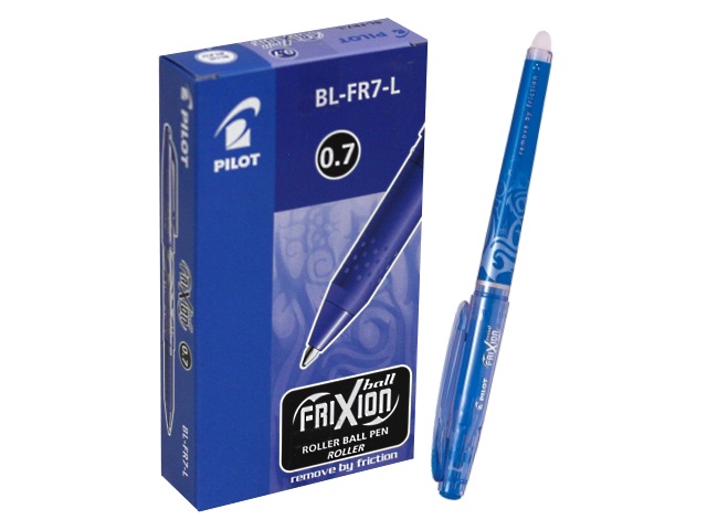 Ручка пиши-стирай Pilot 0.7мм синяя гелевая BL-FR-7-L