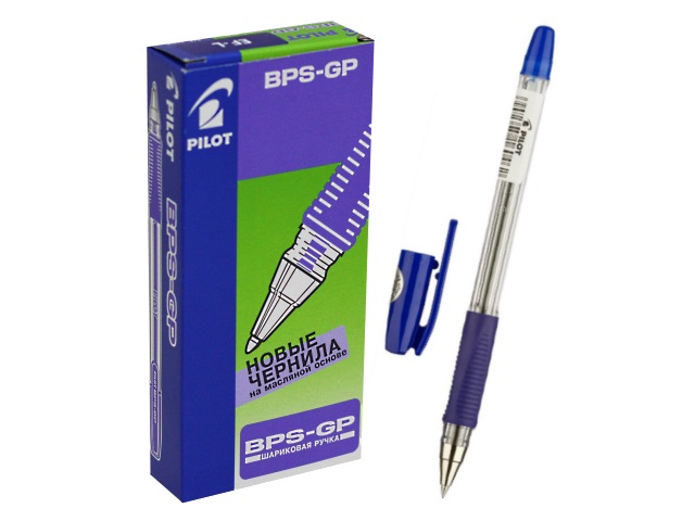 Ручка шариковая Pilot 0.5мм синяя BPS-GP-EF L