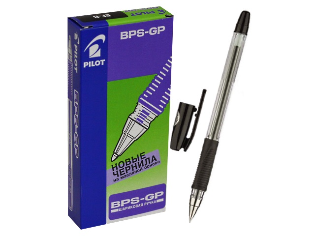Ручка шариковая Pilot 0.5мм черная BPS-GP-EF B