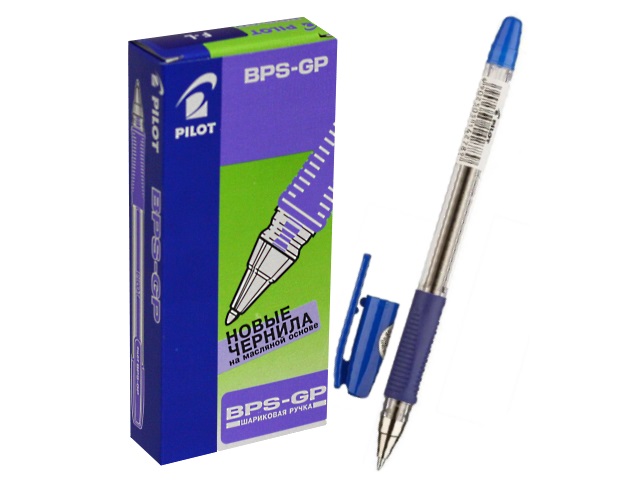 Ручка шариковая Pilot 0.7мм синяя BPS-GP-FL