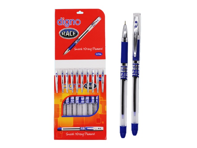 Ручка масляная Digno Race синяя 0.7мм DG-10125