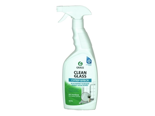 Моющее средство для стекол 600 мл Grass Clean Glass Супер блеск 130600